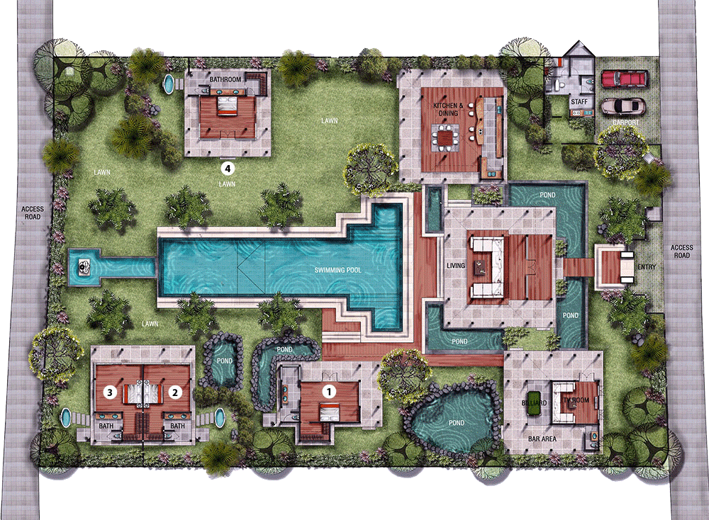 Villa kayu